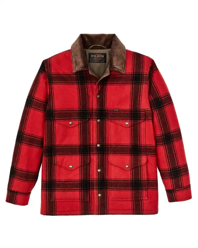 Men‘s Spokane Insulated Cruiser - Red/Black Windowpane - Large