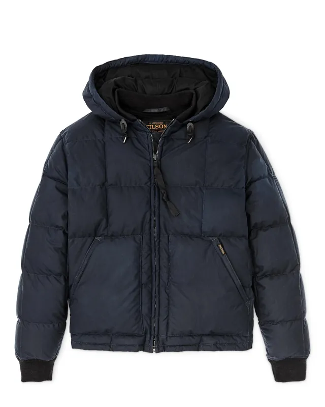 Men‘s Waxed Down Jacket - Night Sky - XL