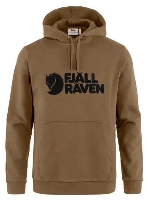 Men‘s Logo Hoodie - Wood Brown - Small