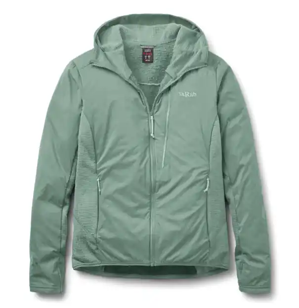 Rab Women‘s Ascendor Summit Hoody - Dark Fig Green - Small
