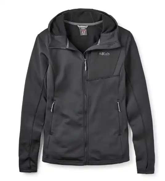 Rab Women‘s Superflux Hoody - Black - Medium
