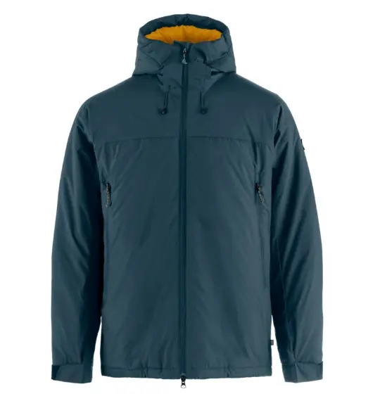 Men‘s Bergtagen 130 Insulation Jacket - Mountain Blue/Mustard Yellow - Small
