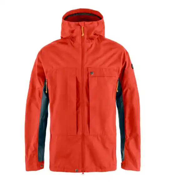 Men‘s Bergtagen G-1000 Jacket - Flame Orange/Mountain Blue - XL