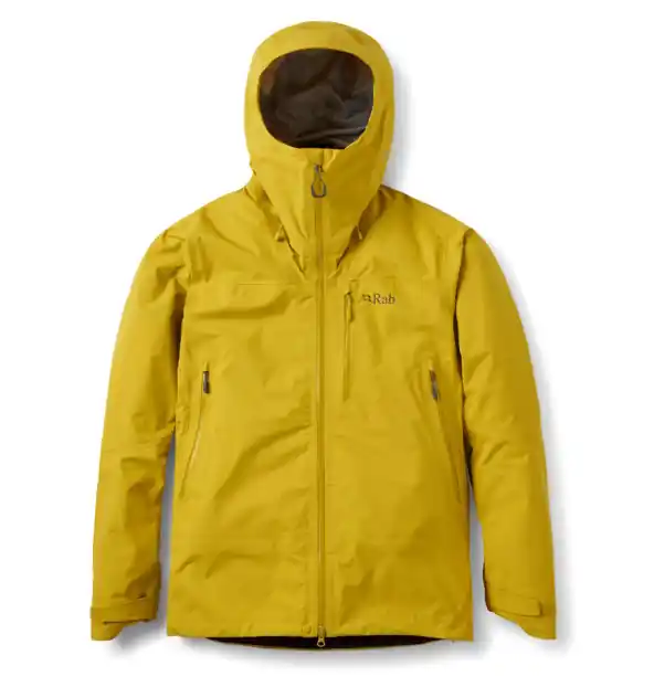 Rab Men‘s Firewall Mountain Jacket - Dark Pollen - Large