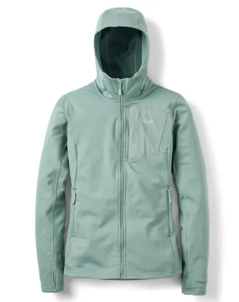 Rab Women‘s Superflux Hoody - Dark Fig Green - Small