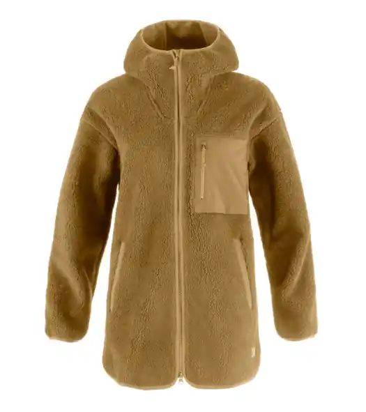 Women‘s Vardag Pile Fleece Long - Buckwheat Brown - Large