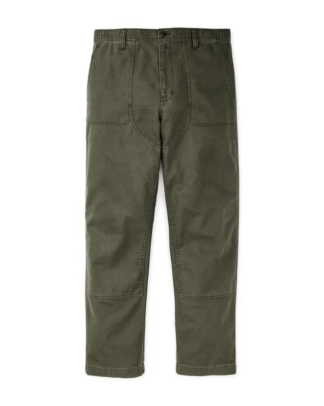 Men‘s Clarkston Double Front Pants - Surplus Green - Medium