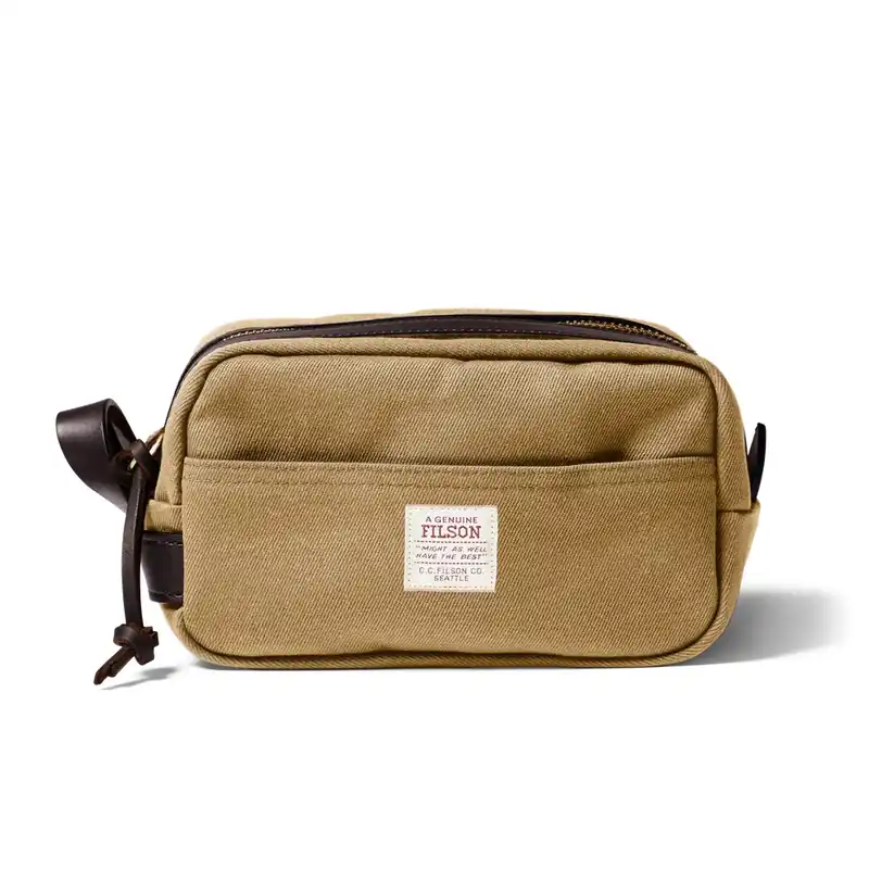 Rugged Twill Travel Kit - Tan - One Size