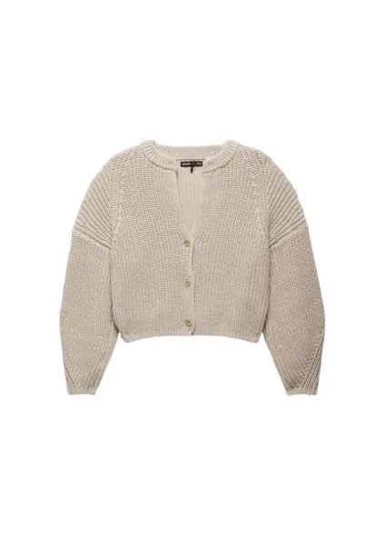 Women‘s Sunday River Short Cardigan - Almond - XS