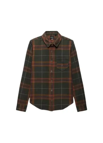 Women‘s Golden Canyon Flannel - Nori - Medium