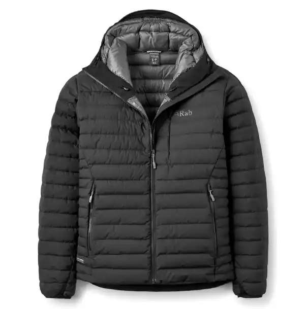 Rab Men‘s Microlight Windstopper Hoody - Black - Small