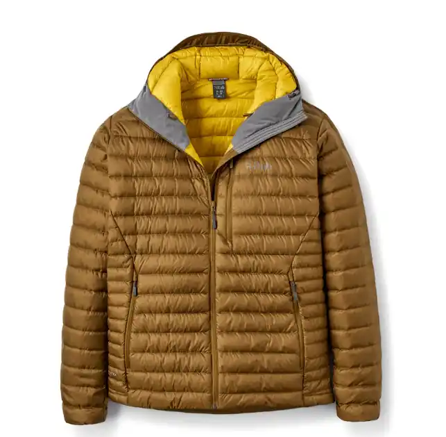 Rab Men‘s Microlight Alpine Jacket - Oak - Large