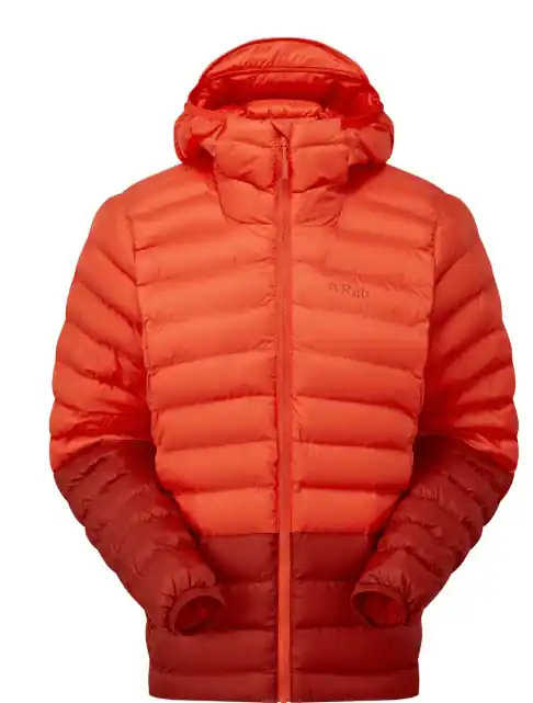 Rab Women‘s Cirrus Alpine Jacket - Red Grapefruit/Tuscan Red - Large