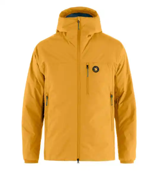 Men‘s Bergtagen 60 Insulation Jacket - Mustard Yellow/Mountain Blue - Medium