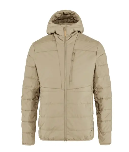 Men‘s Keb Padded Hoodie - Fossil - Medium