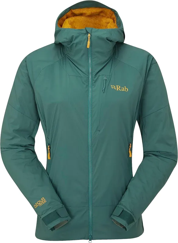 Rab Women‘s Vapour Rise Summit Jacket - Green Slate - Large