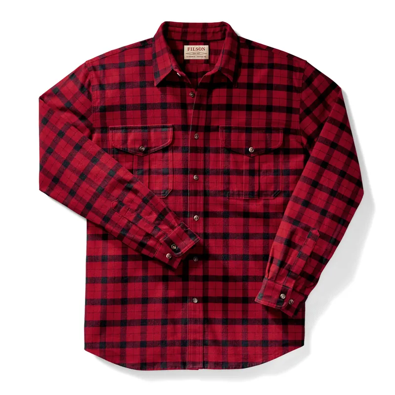 Men‘s Alaskan Guide Shirt Red/Black - Small