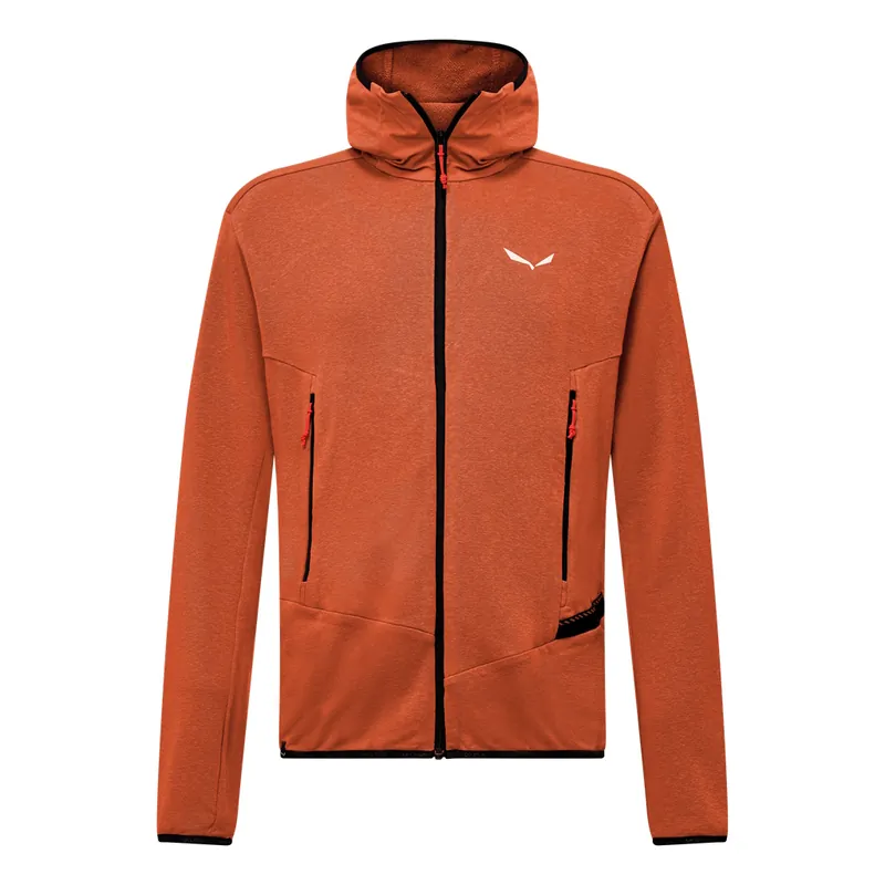 Men‘s Agner Hemp 2 Hooded Jacket - Bombay Brown - Small