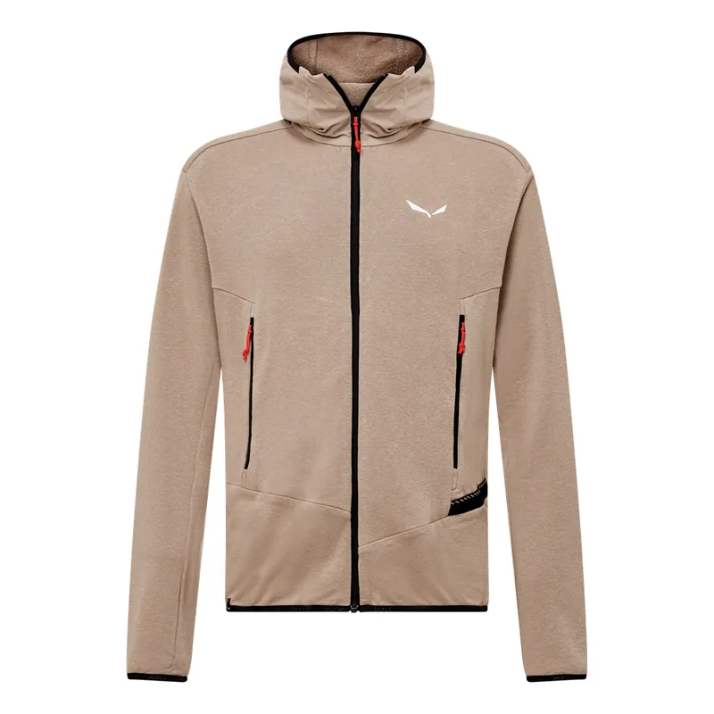 Men‘s Agner Hemp 2 Hooded Jacket - Quicksand - Medium
