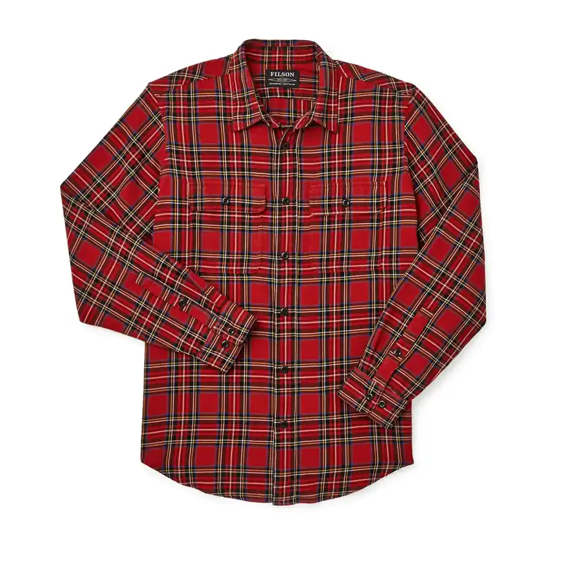 Men‘s Scout Shirt - Red Oak Tartan - Small