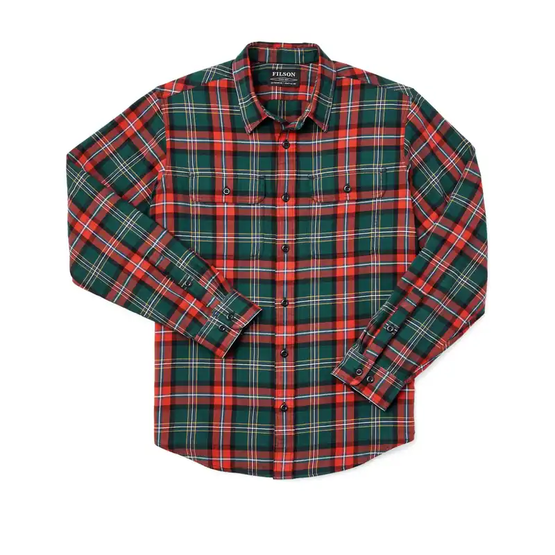 Men‘s Scout Shirt - Green/Red/Black - Small