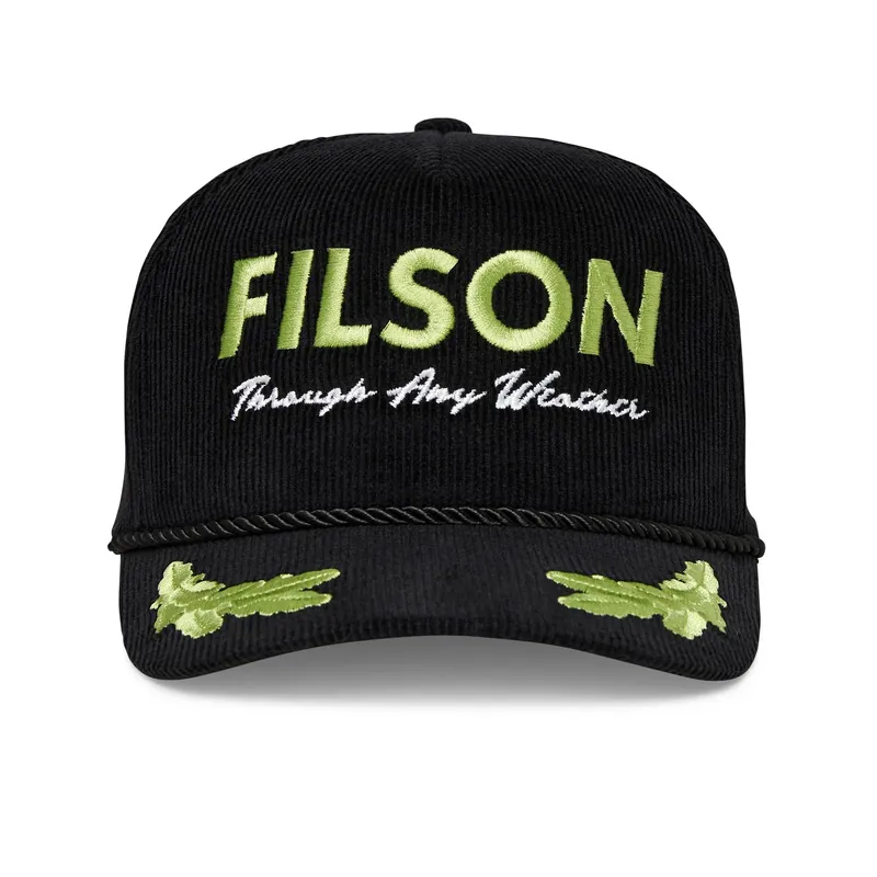 Rope Forester Cap - Black Weather