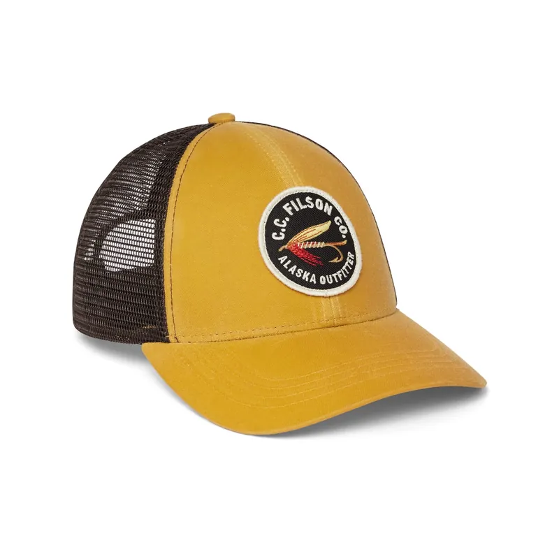 Men‘s Mesh Logger Cap - Yellow Prince Patch - One Size