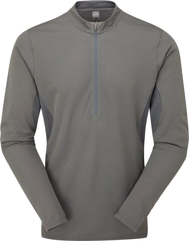 Rab Men‘s Ridgeline Long Sleeve Tee - Graphene - Small