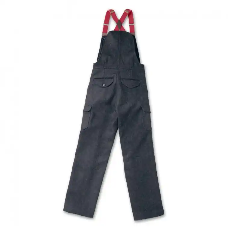 Men‘s Mackinaw Bibs - Charcoal - 42