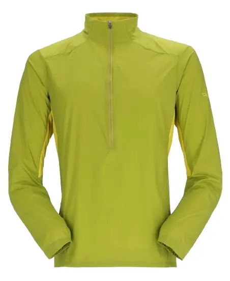 Rab Men‘s Windveil Pull-on - Aspen Green/Zest - Small