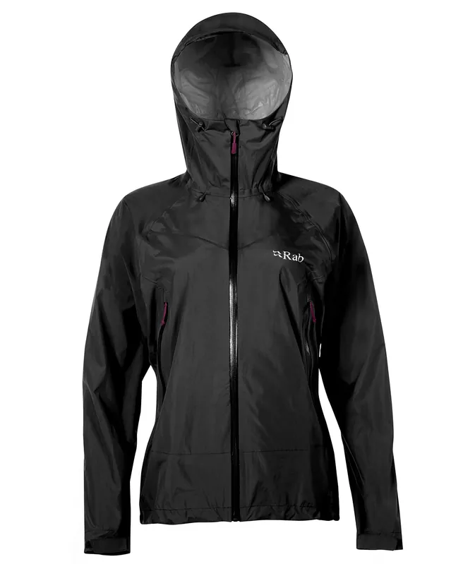 Rab Women‘s Downpour Plus Jacket - Black - XS