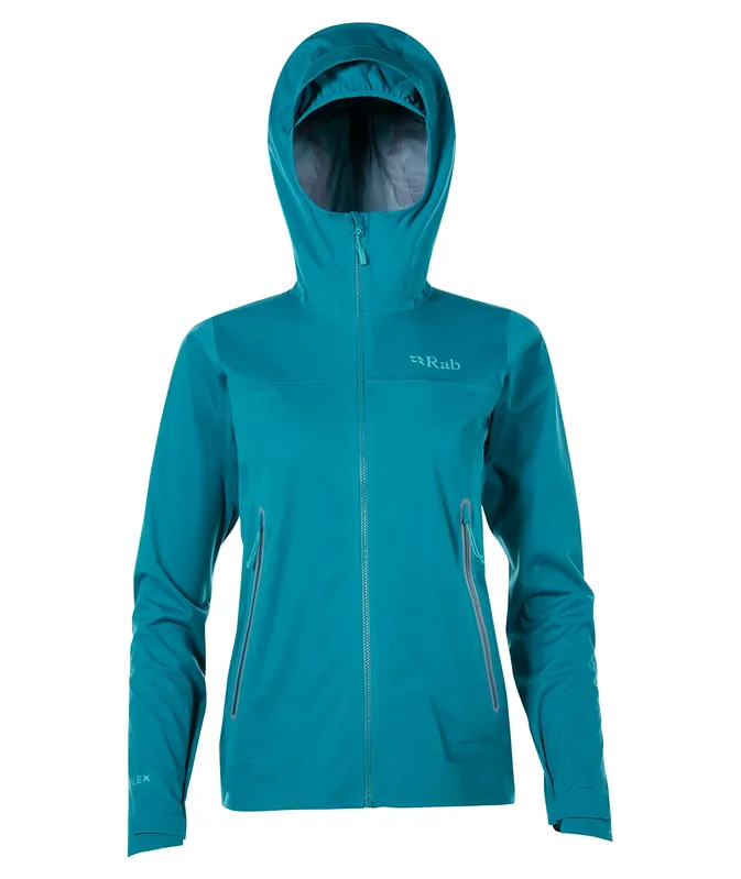 Rab Women‘s Kinetic Plus Jacket - Amazon/Shadow - XS