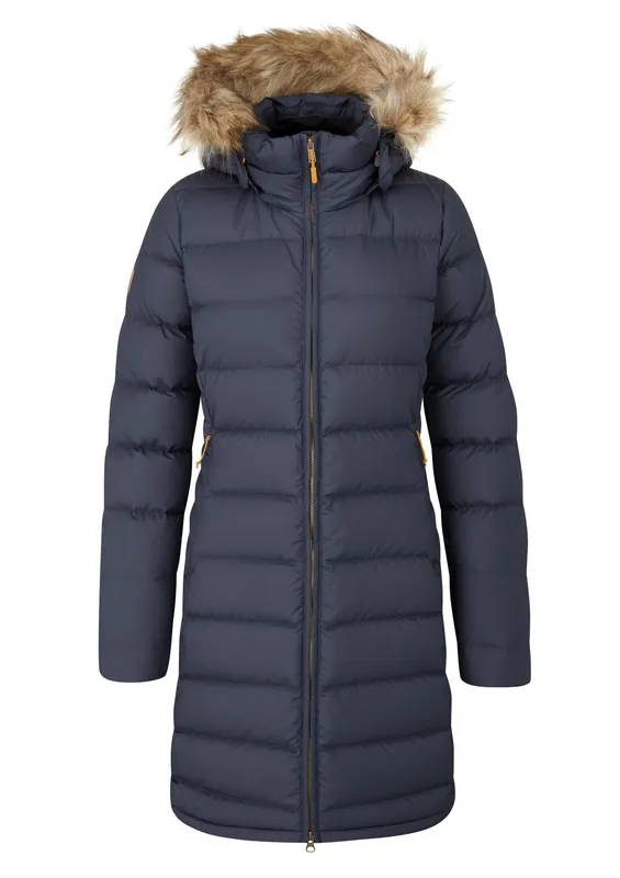 Rab Women‘s Deep Cover Parka - Deep Denim - XS