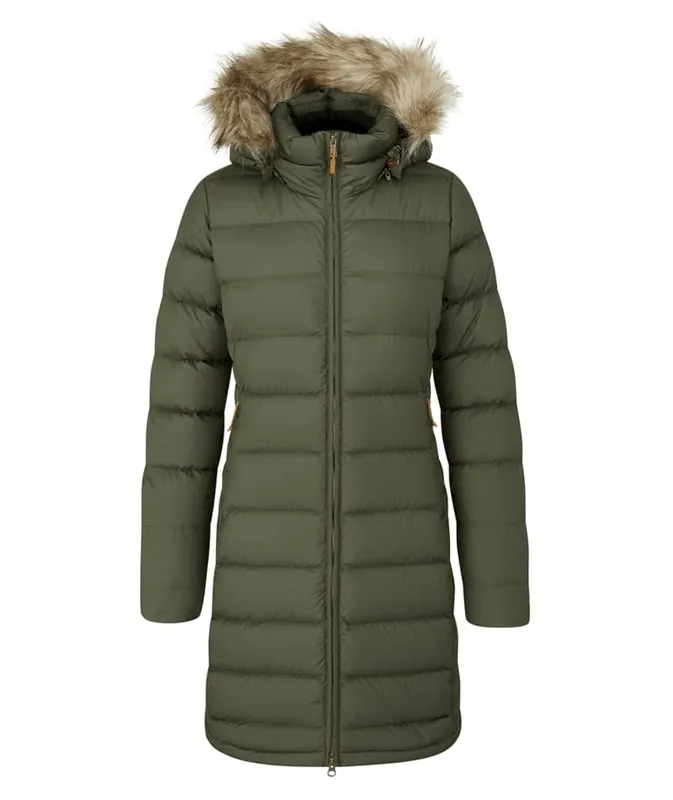 Rab Women‘s Deep Cover Parka - Army - Medium