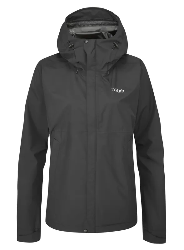 Rab Women‘s Downpour Eco Jacket - Black - Large