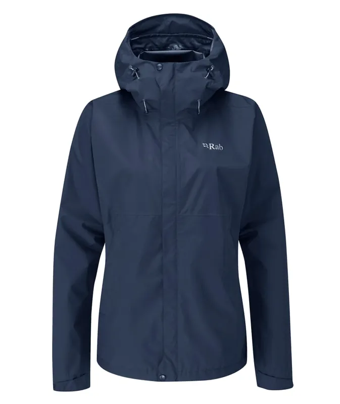Rab Women‘s Downpour Eco Jacket - Deep Ink - XS