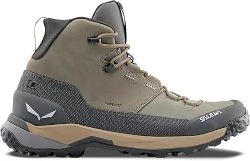 Men‘s Puez Leather Mid Ptx - Bungee Cord/Onyx - 9