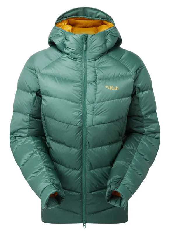 Rab Women‘s Glaceon Pro Jacket - Eucalyptus/green Slate - Small