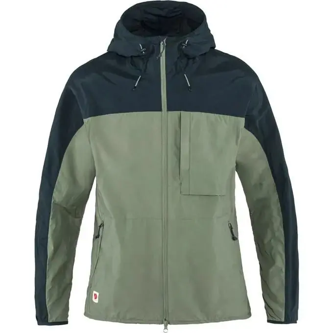 Men‘s High Coast Wind Jacket - Patina Green/Navy - Large