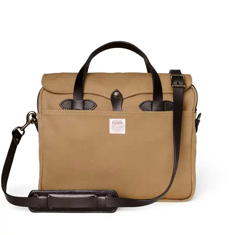 Original Briefcase W/brass - Tan - One Size