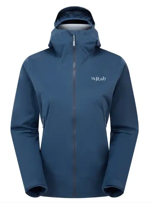 Rab Women‘s Kinetic 2.0 Jacket - Tempest Blue - Large