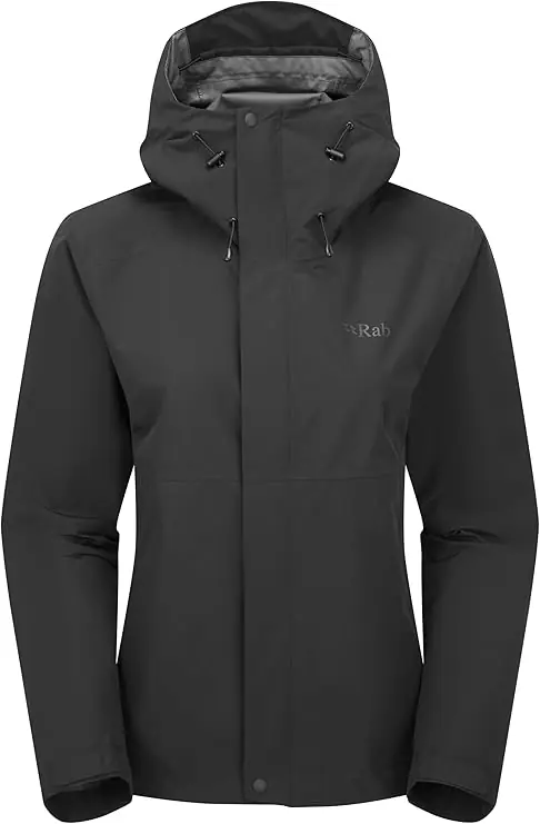 Rab Women‘s Downpour Jacket - Black - Small