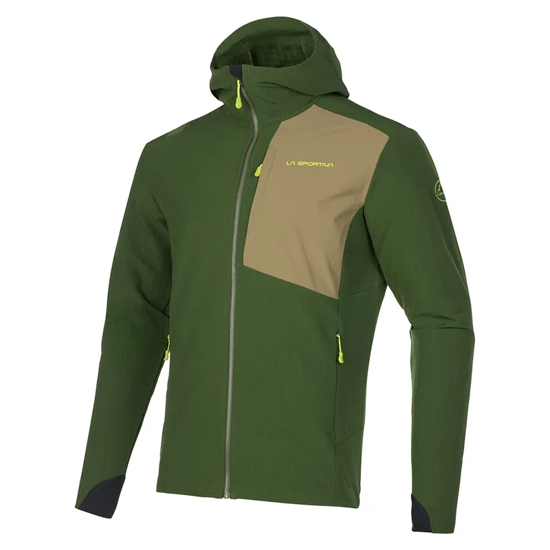 Men‘s Descender Storm Jacket - Forest/turtle - Small