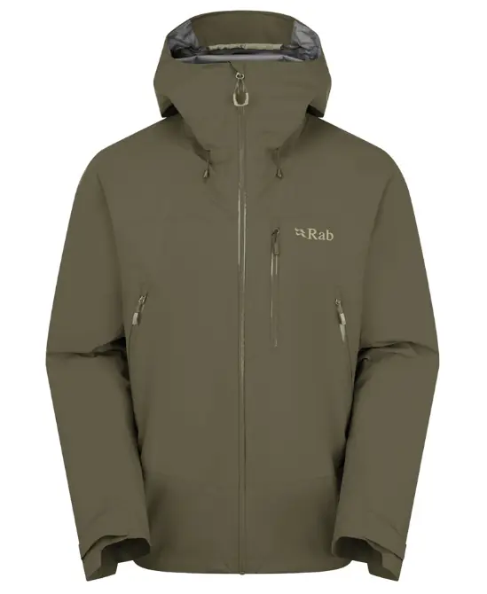 Rab Men‘s Downpour Mountain Jacket - Army - Large