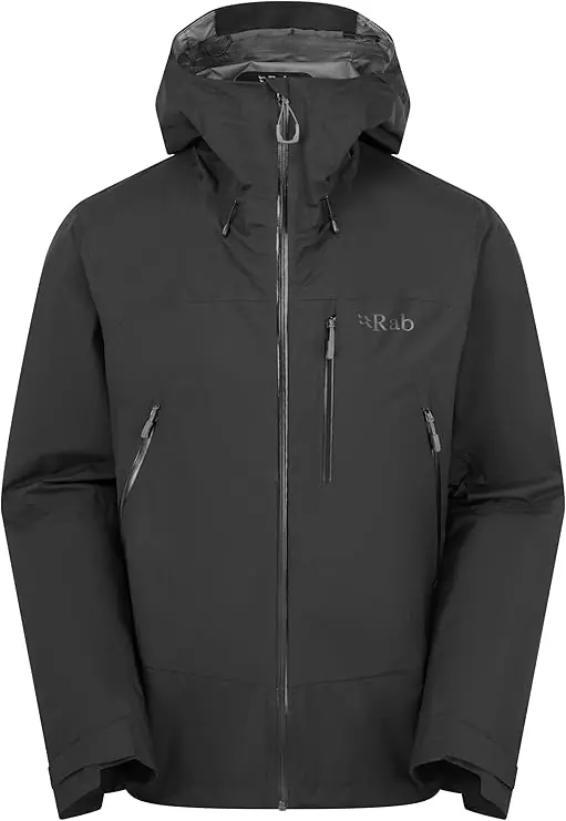 Rab Men‘s Downpour Mountain Jacket - Black - Medium