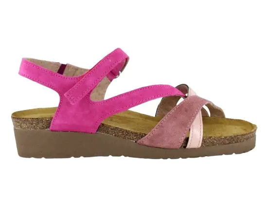 Women‘s Sophia - Fuchsia Suede/rose Suede/porcelain Patent Leather - 41