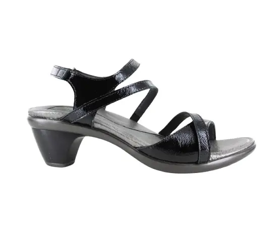 Women‘s Limit - Black Crinkle Patent Leather - 39
