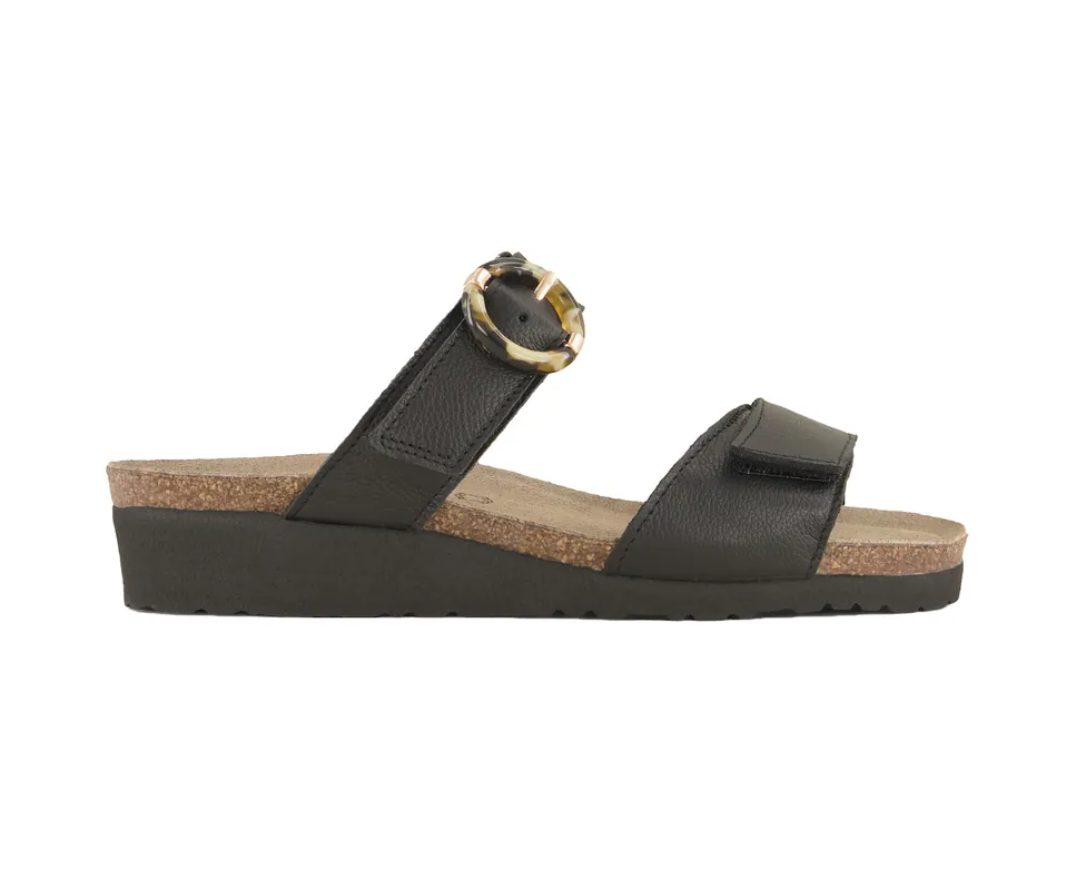 Women‘s Anabel Wide - Black Soft Leather - 39