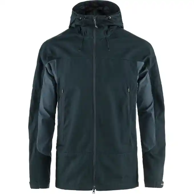 Men‘s Abisko Lite Trekking Jacket - Dark Navy/Mountain Blue - Large