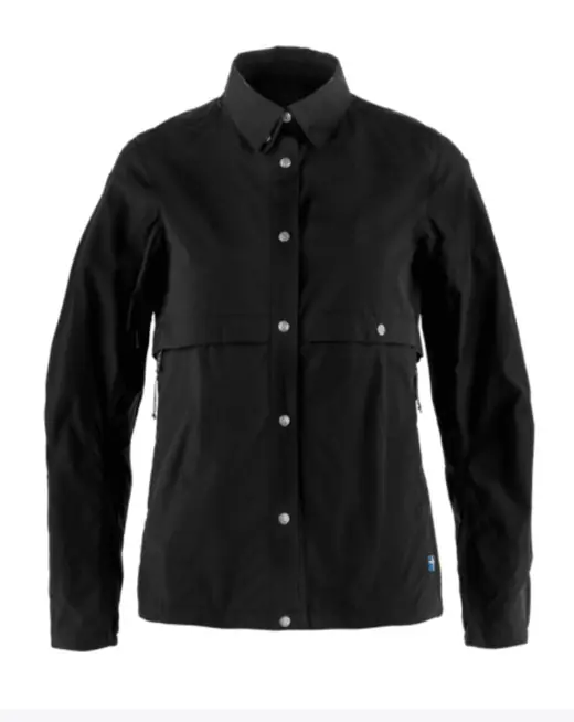 Women‘s Hoja Riders Wind Jacket - Black - XS